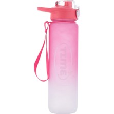 1000ML Girls Yaz Degrade Gökkuşağı Bardak Saman (Yurt Dışından)