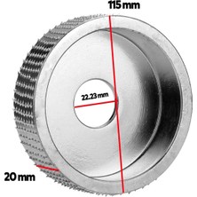 Rodex Ahşap Törpüleme-Oyma Diski Düz 115MM