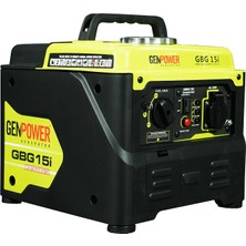 Genpower Gbg 15i 1.5 Kva Benzinli Ipli Açık Tip Dijital Inverter Jeneratör