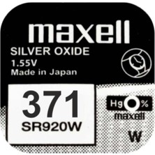 Maxell 371 SR920W Saat Pili