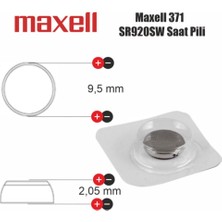 Maxell 371 SR920W Saat Pili