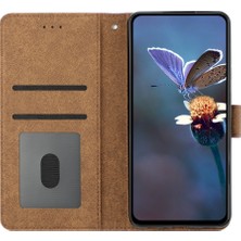 Hongshou Hongshou-Nokia 6.2 / 7.2 Için Yedi Kelebek Kabartmalı Deri Kılıf (Yurt Dışından)