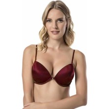 Hepsine Rakip Kadın Biyeli Taşlı Sırtı Ipli Destekli Sütyen Valeria 7007