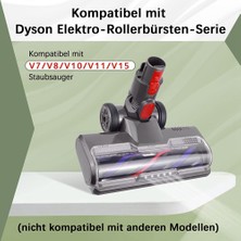 Hermoso Dyson Için Fırça V7 V8 V10 V11 V15 Elektrikli Süpürge - Gri (Yurt Dışından)