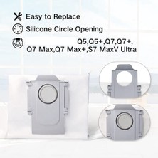 Hermoso Roborock T8, G10S, Q7 Max, Q7 Max+, S7 Maxv Ultra Için 30 Adet Toz Torbası (Yurt Dışından)