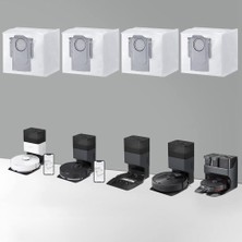 Hermoso Roborock T8, G10S, Q7 Max, Q7 Max+, S7 Maxv Ultra Için 30 Adet Toz Torbası (Yurt Dışından)
