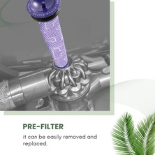Hermoso Dyson V7 V8 Elektrikli Süpürge Kurulum Motor Arka Kapak Ön ve Arka Filtre Kiti Motor Arka Kapak Parçaları (Yurt Dışından)
