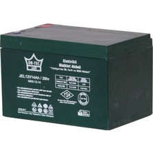 Ortec Jel Akü 12 V 14 Ah