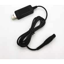 Hermoso USB Fiş Kablosu A00390 Philips Tıraş Makineleri Için Elektrik Adaptörü Güç Kablosu Şarj Cihazı S300 S301 S302 S311 S331 S520 S530 RQ331 (Yurt Dışından)