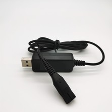 Hermoso USB Fiş Kablosu A00390 Philips Tıraş Makineleri Için Elektrik Adaptörü Güç Kablosu Şarj Cihazı S300 S301 S302 S311 S331 S520 S530 RQ331 (Yurt Dışından)