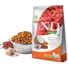 N&d Quinoa Skin&coat Ringa Balıklı Kinoalı Hindistan Cevizli Zerdeçallı Küçük Irk Yetişkin Köpek Maması 2,5kg