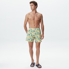 Nautica Erkek Sarı Baskılı Deniz Şortu T35504T.7BZ