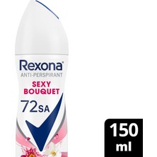 Rexona Kadın Sprey Deodorant Sexy Bouquet 72 Saat Kesintisiz Üstün Koruma 150 ml