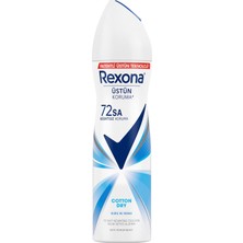 Rexona Kadın Sprey Deodorant Cotton Dry 72 Saat Kesintisiz Üstün Koruma 150 ml