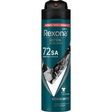 Rexona Men Erkek Sprey Deodorant Kömür Detox 72 Saat Kesintisiz Üstün Koruma 150 ml