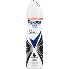 Rexona Kadın Sprey Deodorant Invisible Beyaz İz Sarı Leke Karşıtı 72 Saat Kesintisiz Üstün Koruma 150 ml