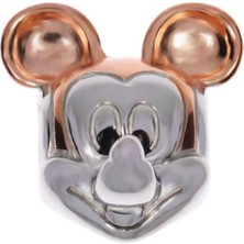 Celikchi Bayan Mickey Mouse Model Gümüş Charm