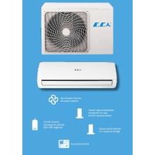 E.C.A Eca Spylos Pro ESA1512A100 A++ 12000 BTU Inverter Duvar Tipi Klima