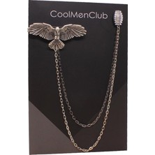 Coolmenclub Kartal Figürlü Ceket Yaka Iğnesi