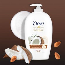 Dove Nemlendirici Sıvı Sabun Hindistan Cevizi Yağı ve Badem Sütü Özü - 450 ml