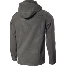 Cresta Outdoor Kaplamalı & Baskılı Kapüşonlu Erkek Softshell Ceket