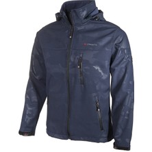 Cresta Outdoor Kamuflaj Baskılı Kapüşonlu Erkek Softshell Ceket