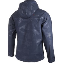 Cresta Outdoor Kamuflaj Baskılı Kapüşonlu Erkek Softshell Ceket