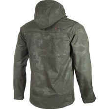 Cresta Outdoor Kamuflaj Baskılı Kapüşonlu Erkek Softshell Ceket