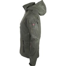 Cresta Outdoor Kamuflaj Baskılı Kapüşonlu Erkek Softshell Ceket