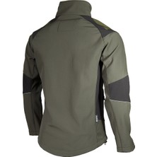 Cresta Outdoor Reflektör Baskılı Erkek Softshell Ceket