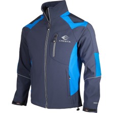 Cresta Outdoor Reflektör Baskılı Erkek Softshell Ceket