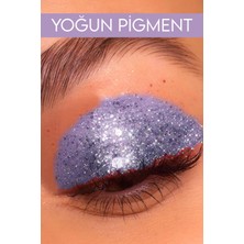 MUJGAN 12'li Glitter Paleti Blue Berry Mavi