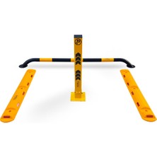 İleri Trafik Kişisel Park Bariyeri Seti - Siyah Eko