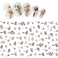 Pop Beauty Nail Art Tırnak Süsleme Sticker, Tırnak Dövmesi, Tırnak Tattoo