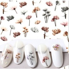 Pop Beauty Nail Art Tırnak Süsleme Sticker, Tırnak Dövmesi, Tırnak Tattoo