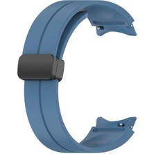 Musal Galaxy Watch 4 Classic 42MM Manyetik Klipsli Silikon Lüx Kordon