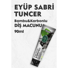 Eyüp Sabri Tuncer Bambu Karbonlu Diş Macunu 90 ml Nane Aromalı Bitkisel Beyazlatıcı Özellik