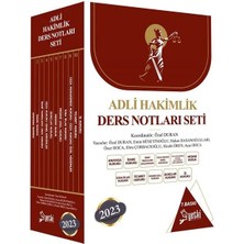 Yetki Yayınları Yetki Çsa Adli Hakimlik Ders Notları Seti 7. Baskı Yetki YAYINCILIK-2023 - Özal Duran