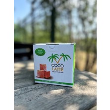 Coco Latte Nargile Kömürü, 26MM Küp Kömür, 64 Adet (1KG)
