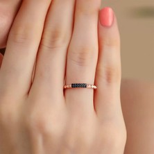 İpek Silver 925 Ayar Gümüş Ayarlanabilir Yüzük Rose