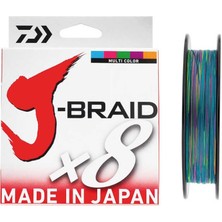 Daiwa Jbraid 8b 300 M Multicolor Ip Misina 0,18MM-STANDART