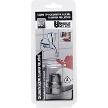 UNIVERSAL® Çeşme Tip Tek Tuş Dokunmatik Musluk Perlatörü - 2 Litre/Dakika Akışlı