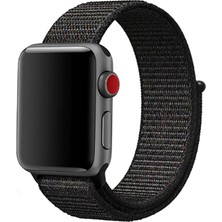 Teknocover Apple Watch 38MM Kordonu Hasır Kordon Kayış Bileklik Krd-03 (No7)