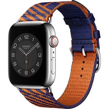 Teknocover Apple Watch 44MM Kordon Hasır Tasarımlı Krd-51 (No2)