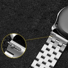 Teknocover Huawei Watch Gt 3 42MM Metal Bakla Işlemeli Kordon Bileklik Klipsli Kayış Krd-20 (Siyah)