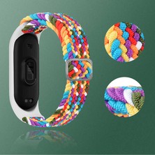 Teknocover Xiaomi Mi Band 6 Örgülü Kordon Metal Tokalı Ayarlanabilir Dizayn Krd-49 (Pembe)