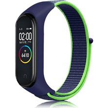 Teknocover Xiaomi Mi Band 6 Kordonu Hasır Kordon Kayış Bileklik Krd-03 (NO18)