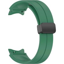 Musal Galaxy Watch 4 44MM Manyetik Klipsli Silikon Lüx Kordon
