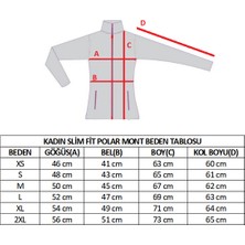 Günay Kadın Kışlık Slim Fit Kalıp Cepli Polar Softshell Mont-Ceket