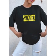 Only Trendwear Shimmer Baskılı T-Shirt